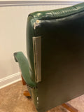 Green Leather Office Chair