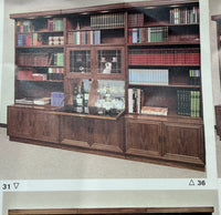 Bacos & Bergab Scandinavian Furniture Modular Wall Unit "TIVA" ***HEAVY ITEM***