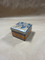 Mexican Tonala Folk Art Pottery Trinket Dish