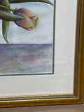 Tulip Watercolor by Janet Gordon; Signed