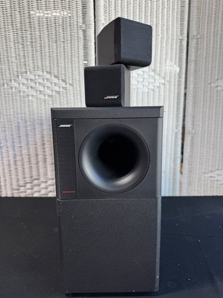 Bose Acoustimass 5 Series II Speaker System with Redline Cube Satellite