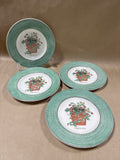 Wedgwood Sarah’s Garden Salad Plates - Set Of 4