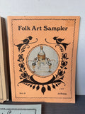 (A) Trio of Folk Art Sampler Books by Jo Sonja Jansen