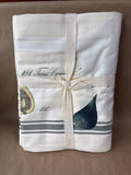 Williams Sonoma Botanical Fig Table Cloth - Appears Unused