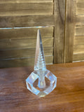 Hand Cut Glass Perfume Bottle