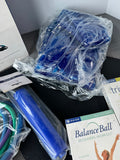 Gaiam Tricord Balance Ball Fitness Kit AS IS (READ DESCRIPTION CAREFULLY)