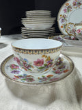 46-Piece Czechoslovakia CZE107 Floral China Set