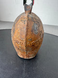 Embossed German Vintage Cow Bell with Embroidered Strap