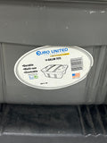 Euro United Plastic Storage Bins, Set of 2