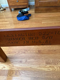Lexington Queen Shaker Bed with Rails, Slats and Hardware