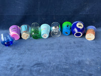 Lot of 9 Souvenir Shot Glasses