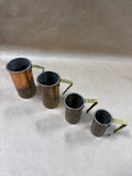 Copper And Brass Nesting Measuring Cups