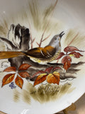 Autumn Woodland Songbird Decorative Plate