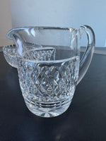(I) Waterford Crystal Alana Creamer & Open Sugar Bowl
