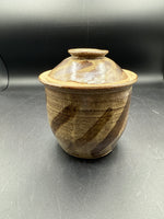 Studio Pottery Jar With Lid — Initialed And Dated 1978