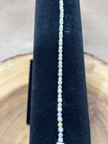 Petite Faux Pearl & Diamond Bracelet