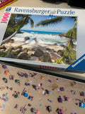 Family Beach Vacation Puzzles (2)-Ravensburger and Piatnik