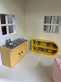 Pottery Barn Kids Raleigh Horse Stable Doll House with Some Furniture