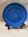 Set Of 7 Pottery Barn Cambria Ocean Blue Dinner Plates