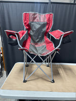 Embark Red Folding Camp Chair w/Carry Bag