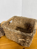Basket Of Twine And Seagrass Balls