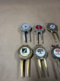 (C) Lot Of 6 Divot Golfing Tools