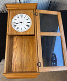 Riffe’s Wood Products Westminster Chime Pendulum Wall Clock (WORKS)