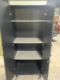 Pressed Wood Cabinet, Cardboard Backing***HEAVY ITEM***READ DETAILS ON PICK UP POLICY***
