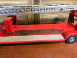 Vintage Structo Fire Dept Pressed Metal Fire Truck