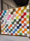 Colorful Patchwork Quilt Wall Hanging