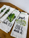 4 Piece Kitchen Tea Towel Set (D)
