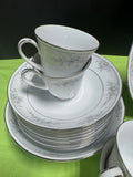 59-Piece Legendary by Noritake Sri Lanka 3482 Sweet Leilani China Set