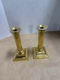 Baldwin Brass Smithsonian Candle Stick Holders — Pair