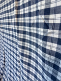 Gingham Blue Tablecloth