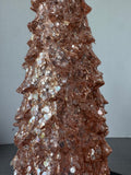 Blush Pink 21” Illuminated White & Color Morphing Glistening Tree by Valerie Parr Hill (WORKS)