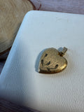 Gold Tone Vintage Heart Locket