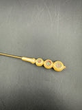 Ornate Christmas Candle Snuffer With Box