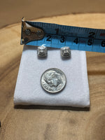 Sterling & Diamond (1/10 ct) Earrings - THREE PAIR AVAILABLE PRICED INDIVIDUALLY $65 EACH