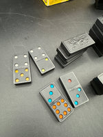 Double Nine Colored Dragon Domino Set With Box