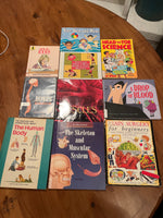 Homeschooling Book Lot H, Science/Human Body, 10 books