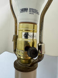 Stiffel Heavyweight Vintage Brass Lamp (WORKS)
