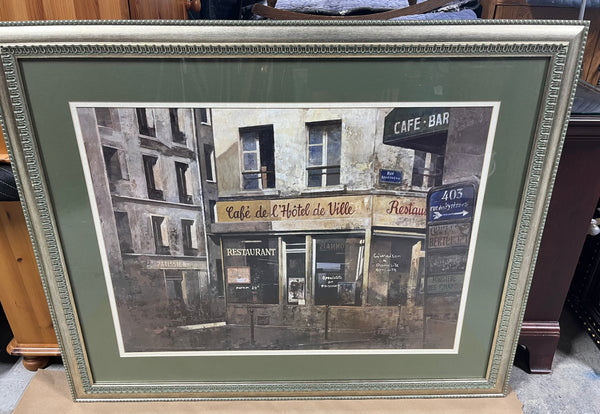 Kirkands Paris Scene Framed Art