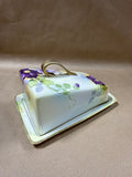 Floral Hand Painted Nippon Cheese Dish