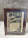 Framed Glenn’s Sulphur Soap Vintage Print