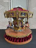 Holiday Creations Classic Large Carousel AS IS (READ DESCRIPTION CAREFULLY)