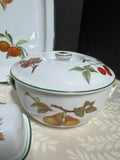 4-Piece Royal Worcester England Evesham Vale Serving Set
