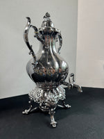 (A) Reed & Barton MCM Vintage Winthrop Silver Plate Samovar