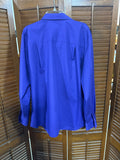 Women’s SIZE 12 Purple Foxcroft Button Up Blouse
