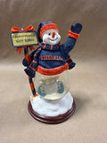 University Of VA Snowman Snow Globe