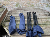 Totes Brand Folding Camp Chairs, with Bags, set of 2